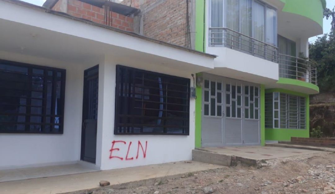 Eln en Nariño: Propaganda alusiva al Eln genera temor en Nariño