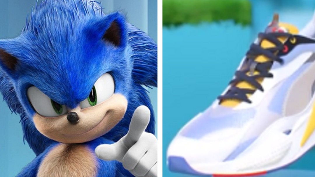 ¡A correr! Estos son los zapatos deportivos inspirados en Sonic