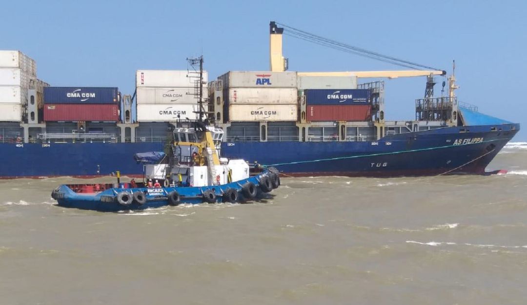 Puerto de Barranquilla: Investigan causas de emergencia en buque en el puerto de Barranquilla