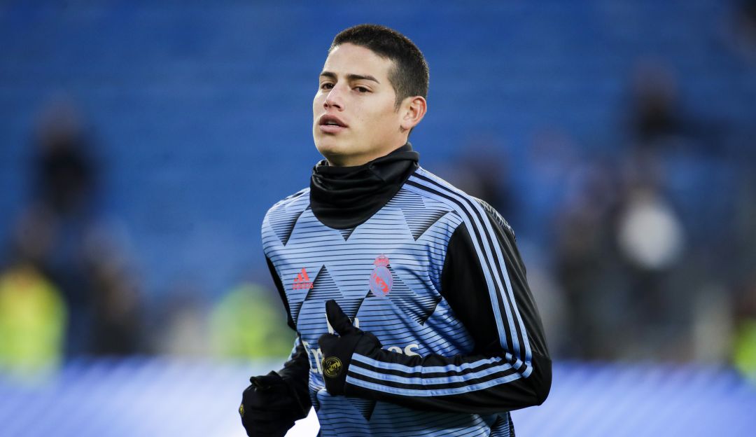 Gol de James en el entrenamiento del Real Madrid: ¡Una caricia! El golazo de James en el entrenamiento