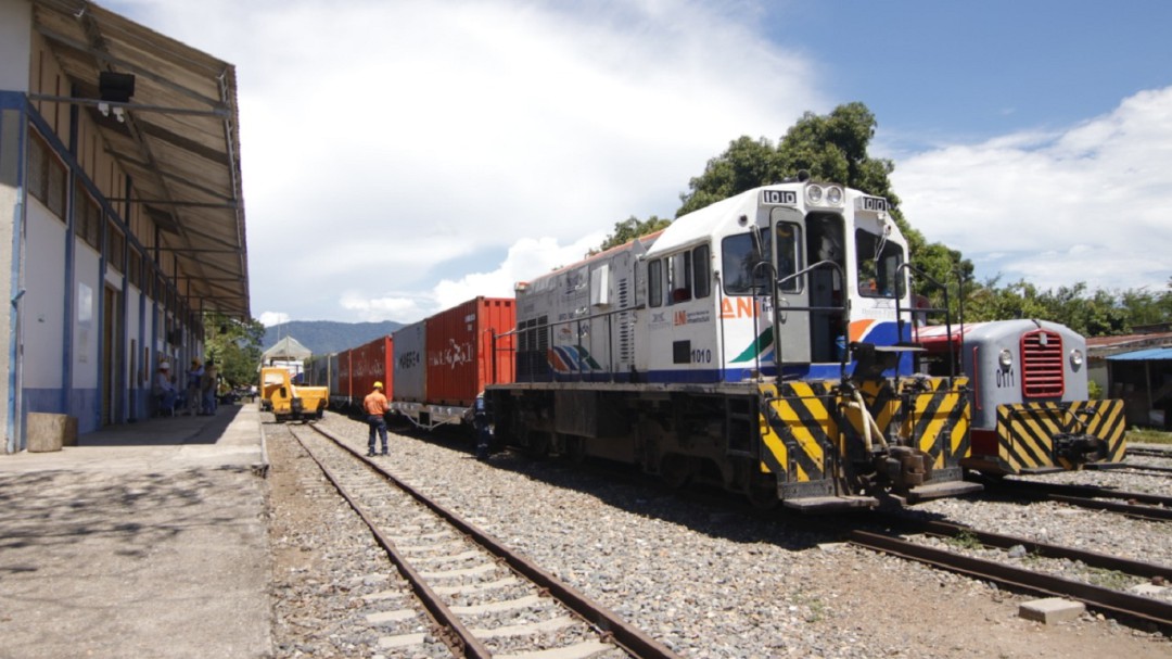 26 contenedores de cuatro países llegan a La Dorada por el corredor férreo