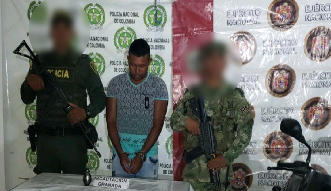 Alias El Peca San José de Uré granada de fragmentación: Cayó alias 'El Peca' con una granada de fragmentación en San José de Uré