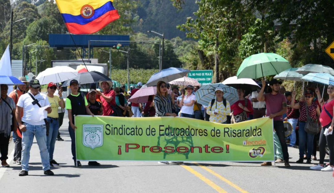 Paro de educadores en Risaralda: Docentes de Risaralda se sumarán al paro nacional