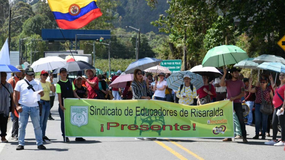 Docentes de Risaralda se sumarán al paro nacional