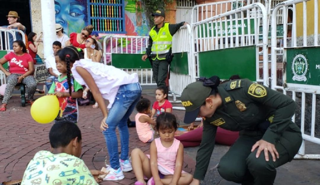 Plaza de la Trinidad, usada como escenario de actividades recreativas: Plaza de la Trinidad, usada como escenario de actividades recreativas