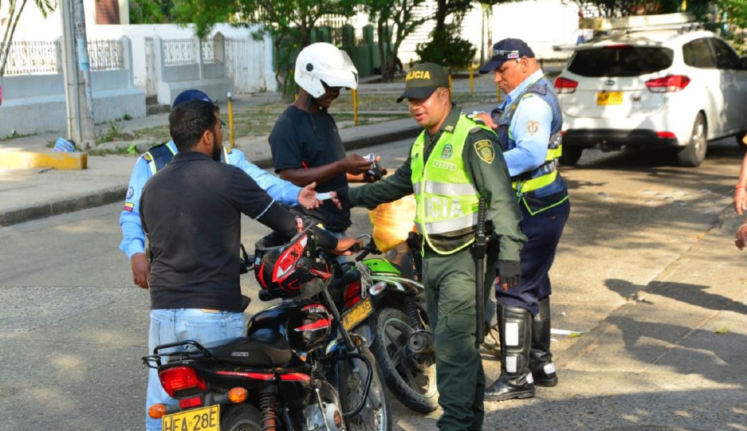Entregan balance de operativos contra las motocicletas en Cartagena: Entregan balance de operativos contra las motocicletas en Cartagena