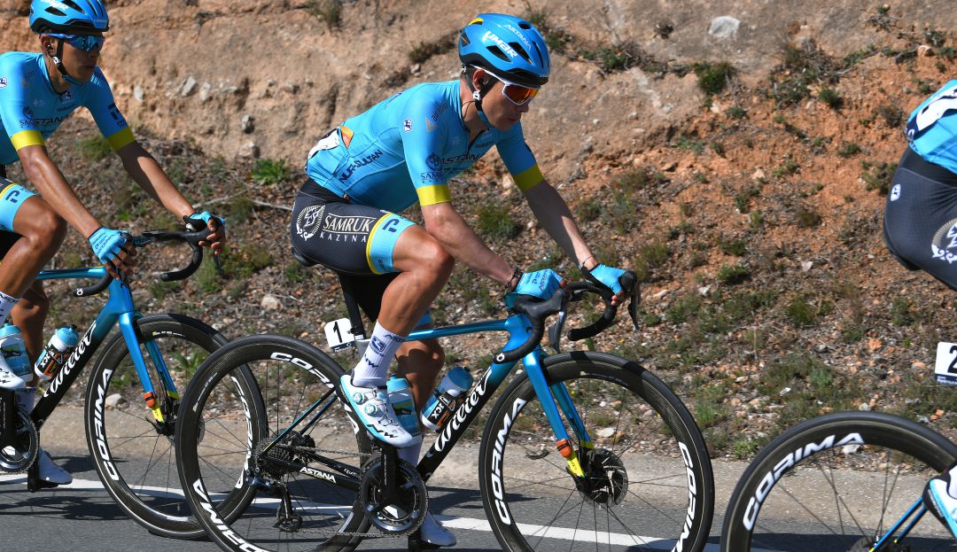 Miguel Ángel López ciclismo colombiano: 'Superman' López a cinco segundos del liderato en la 'Volta ao Algarve'