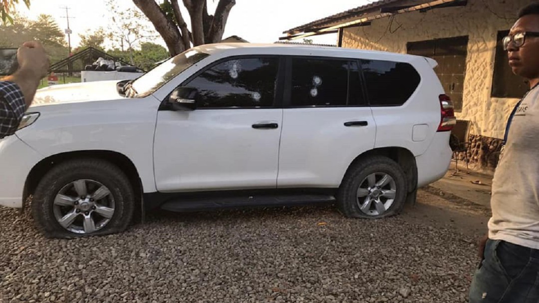 Ileso de atentado resulta exalcalde de Arauca Benjamín Socadagüí