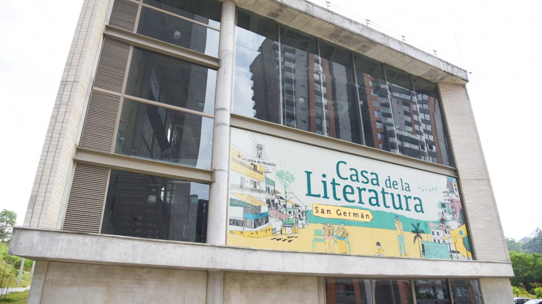 Fue inaugurada la Casa de la Literatura San Germán, en comuna 7 de Medellín