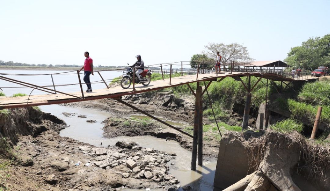 Infraestructura en Bolívar: Inician obras del puente El Chorro en Magangué, Bolívar