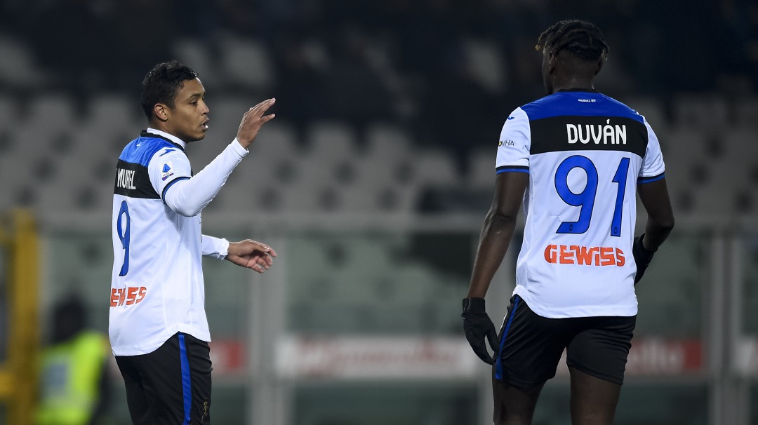Duván Zapata y Luis Muriel, afectados en Italia por el coronavirus