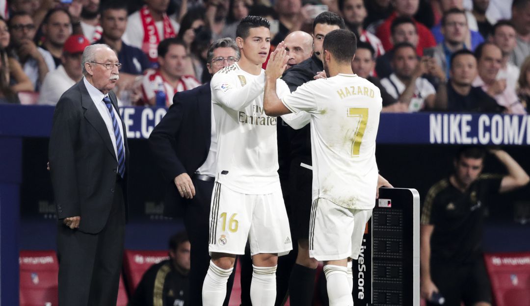 Lesiones Real Madrid clásico vs Barcelona: ¿Oportunidad para James? Eden Hazard será baja por una fisura en el peroné