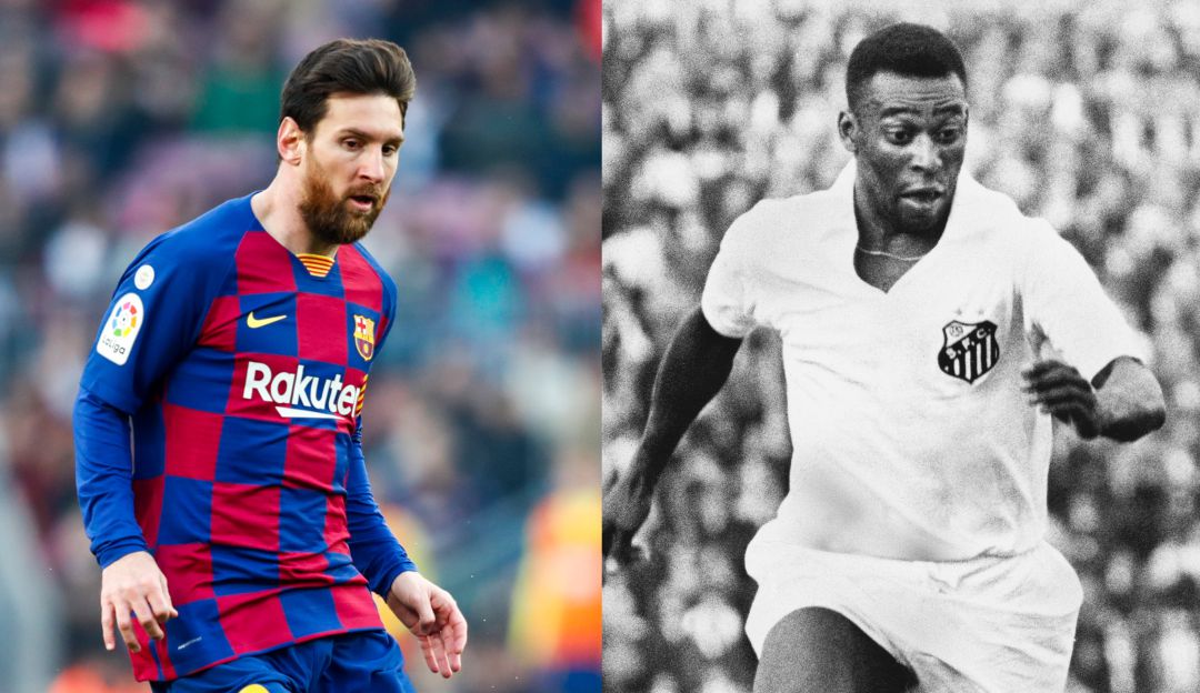 Goles de Messi y Pelé: ¡A la caza de 'El Rey'! Messi, cerca de batir un récord histórico de Pelé