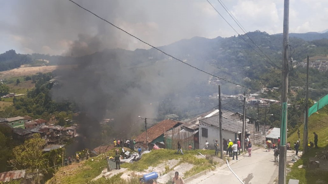 Afectados por incendio en Manizales, recibirán subsidio de arrendamiento