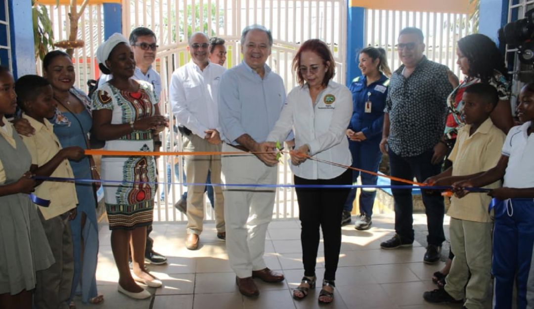secretaria de educacion: Secretaría de Eduación entrega la I.E Buen Aire, en Pascaballos