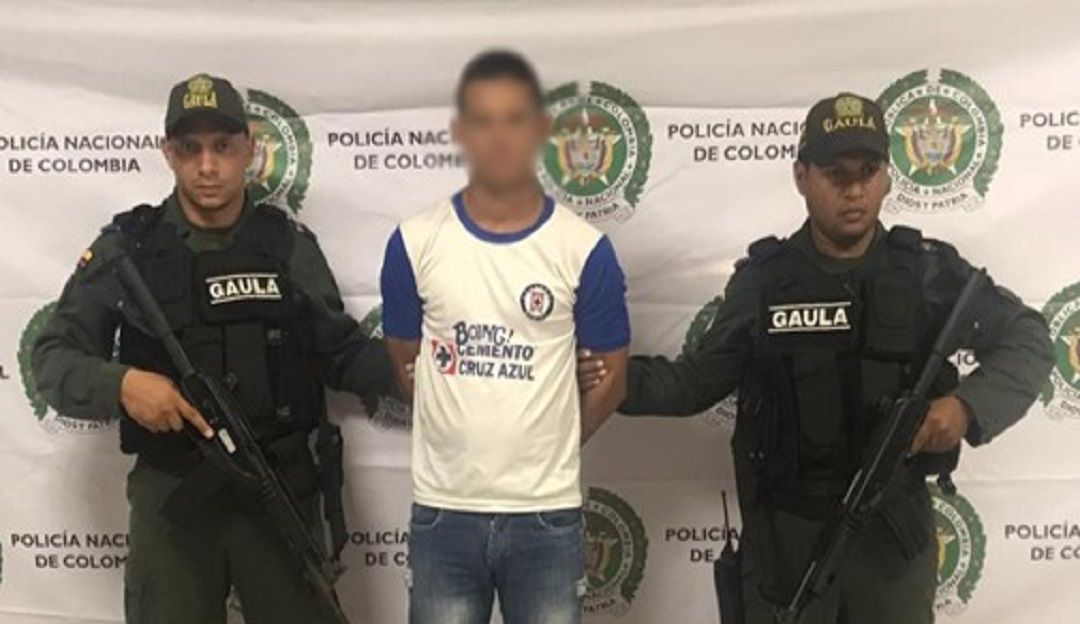 Clan del Golfo venezolano extorsión Montería cárcel Las Mercedes: Cae venezolano que extorsionaba en Montería a nombre del Clan del Golfo