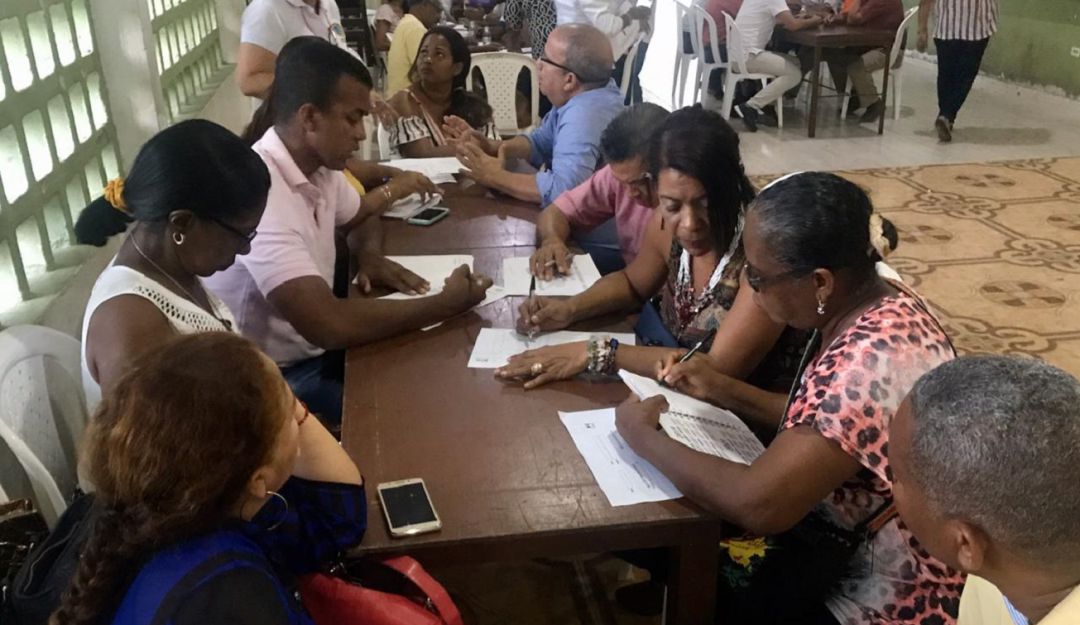 Más de 3 mil personas han participado del PD en Cartagena: Más de 3 mil personas han participado del PD en Cartagena
