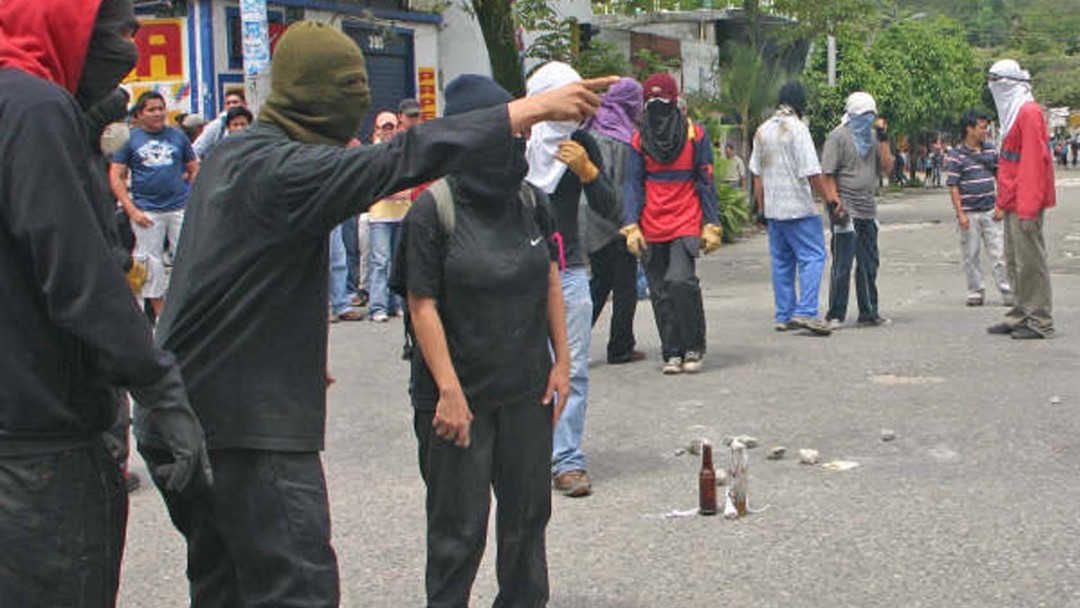 'Capuchos' generaron alteración del orden público en Ibagué