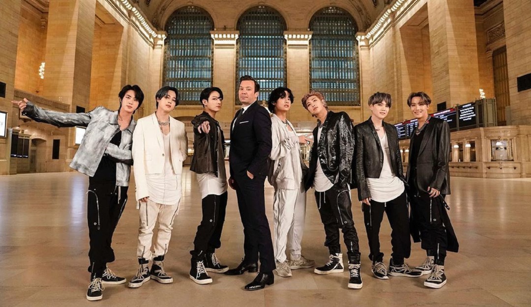 BTS Tonight Show Jimmy Fallon: Integrantes de BTS se suben al metro de Nueva York con Jimmy Fallon