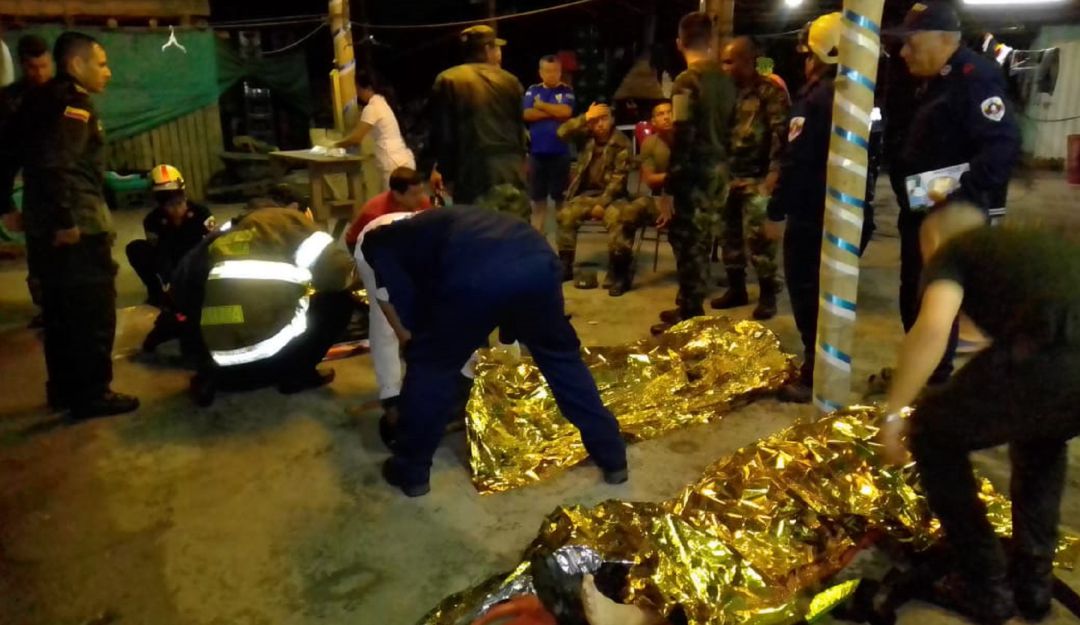 Tormenta eléctrica en Cundinamarca deja nueve soldados heridos