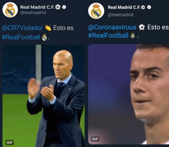Coronavirus Real Madrid Lucas Vásquez Hackeo: Polémica en redes sociales por hackeo a cuenta de Twitter del Real Madrid Coronavirus Real Madrid Lucas Vásquez Hackeo: Polémica en redes sociales por hackeo a cuenta de Twitter del Real Madrid