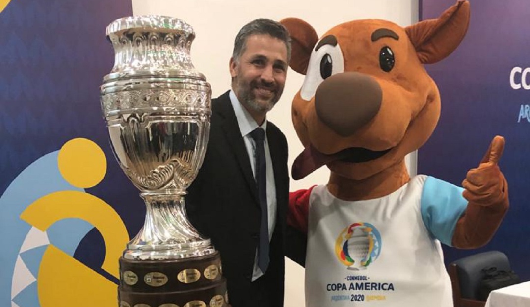 Trofeo Copa América Bogotá: El trofeo de la Copa América ya se encuentra en Bogotá