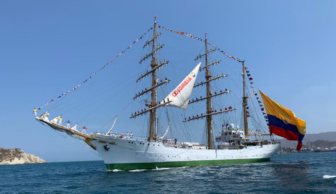 Buque Gloria llegará a San Andrés Isla: Buque Gloria llegará a San Andrés Isla
