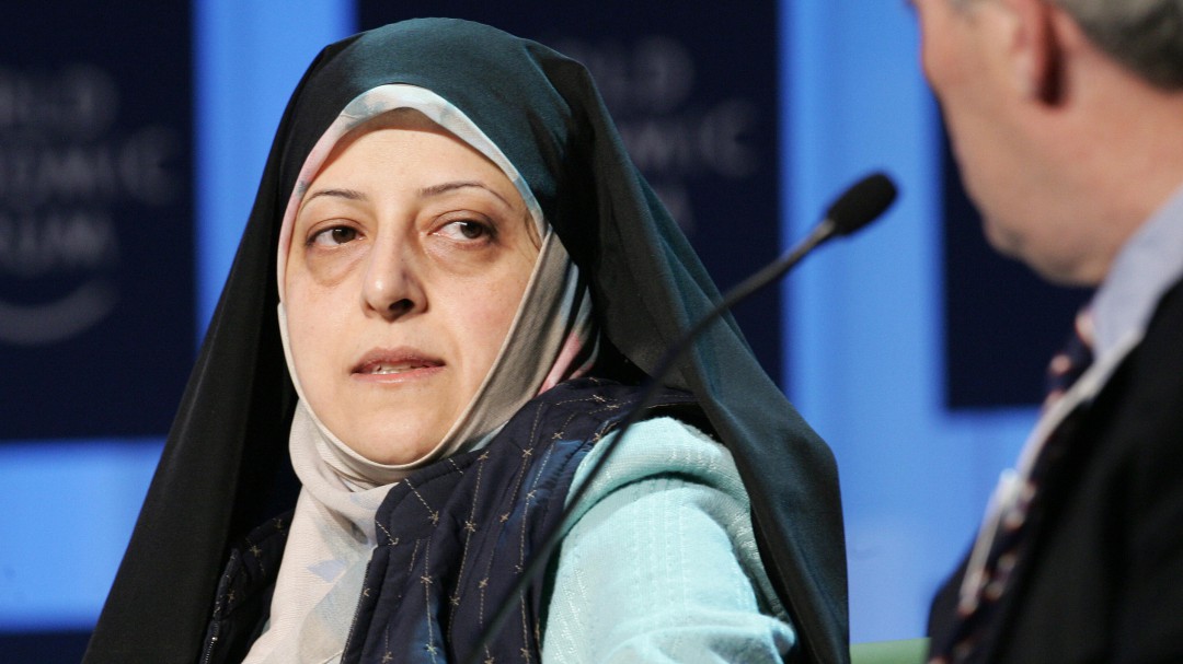 Contagiada de Coronavirus la vicepresidenta iraní Masumeh Ebtekar