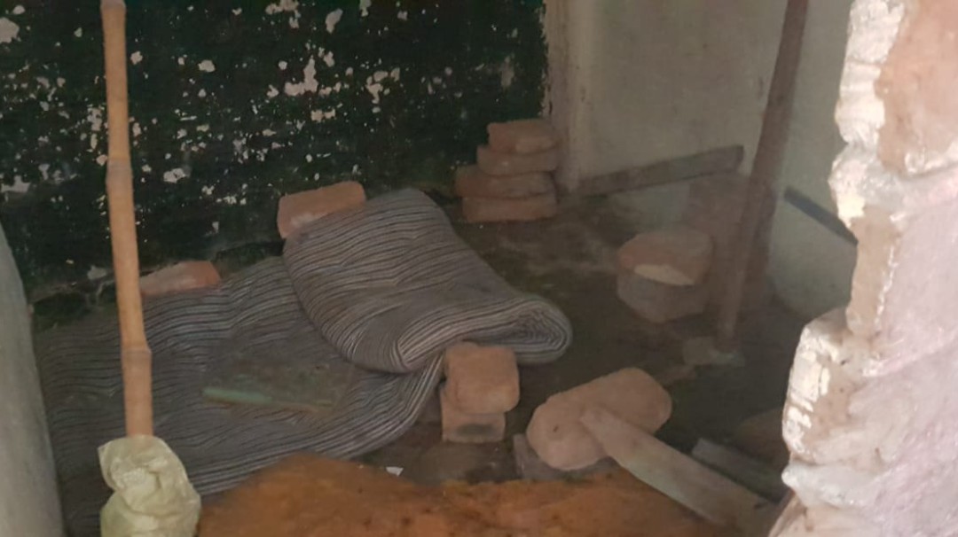 En Quimbaya se realizó la demolición de predio dedicado a estupefacientes