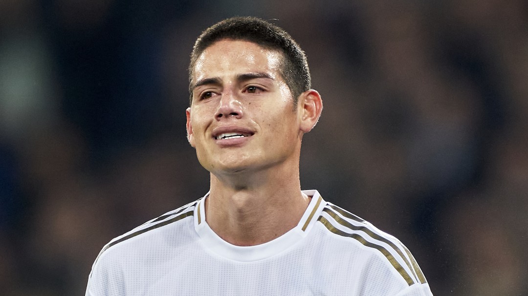 ¡James se queda por fuera de El Clásico contra Barcelona!