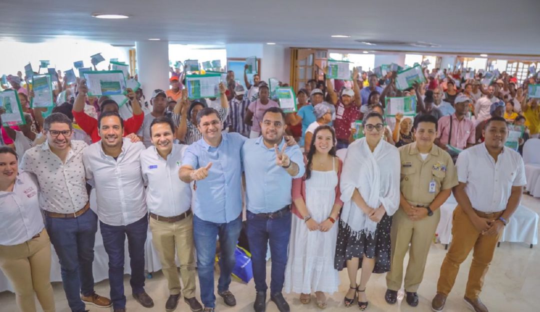 Familias en Bolívar: 450 familias de Bolívar se convirtieron en propietarias de sus predios