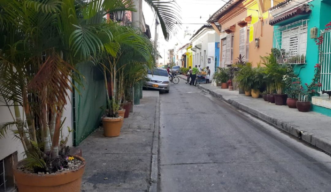 Espacio público en Magangué: En Getsemaní se oponen a quitar macetas tras orden de Espacio Público