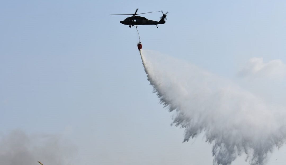 Ciénaga de Corralito Cereté Montería incendio forestal: Inundarán la Ciénaga de Corralito para apagar incendio que completa 12 días
