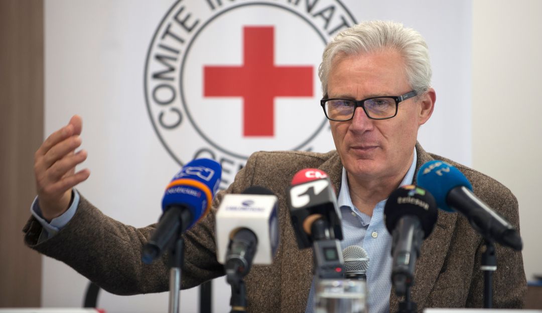 Christoph Harnisch, jefe de la Delegación del CICR en Colombia.