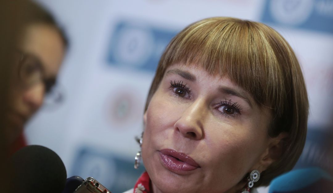 Alicia Arango, ministra del Interior.