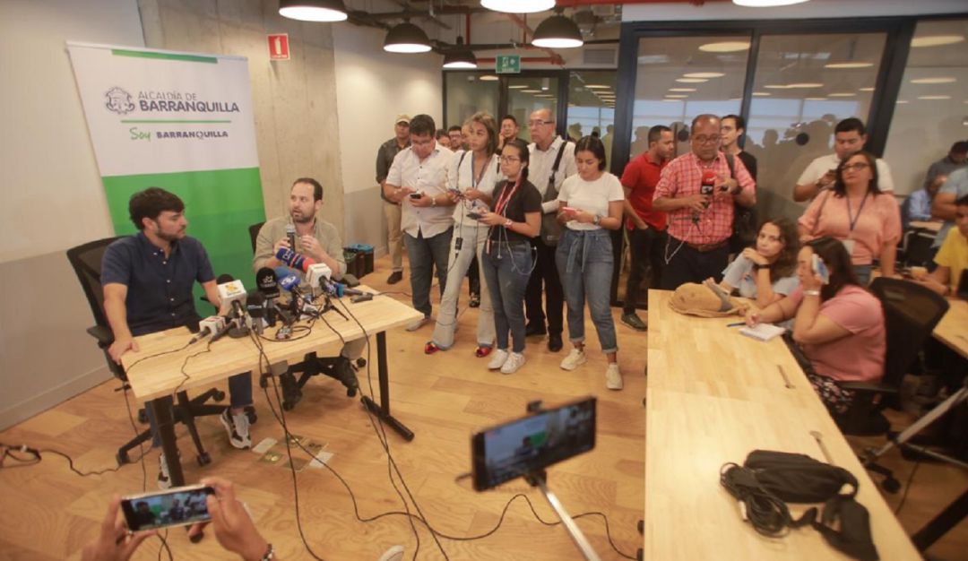 Asamblea BID: Comenzó el montaje escenográfico de la Asamblea del BID