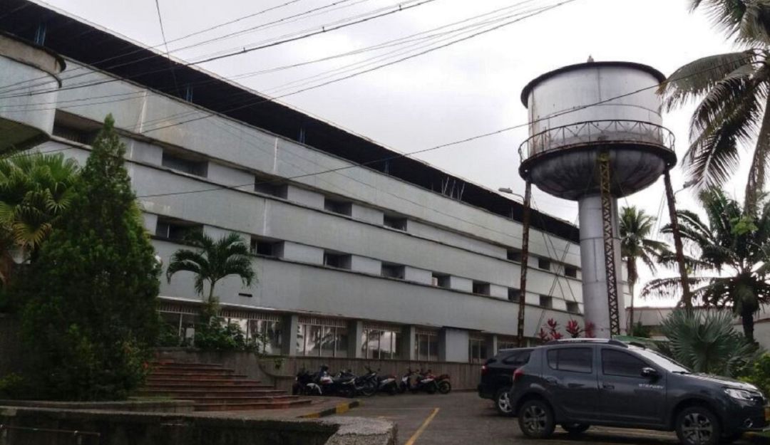 Zona de aislamiento en hospital de Buenaventura por Coronavirus: Zona de aislamiento en hospital de Buenaventura por Coronavirus