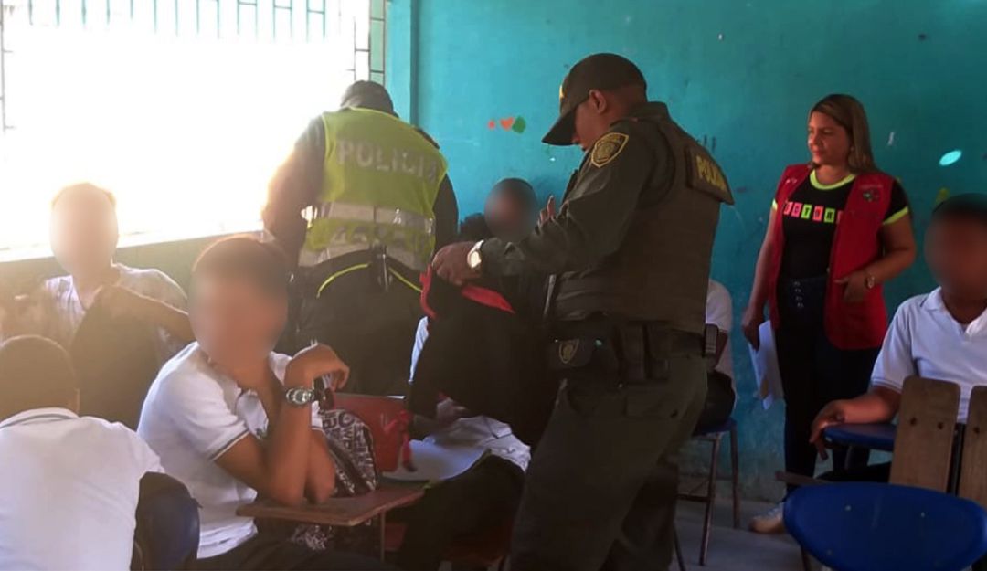 Incautación cartucho niño de 11 años Santa Rosa de Lima Bolívar: Incautan cartucho 9 milímetros a un niño de 11 años en Bolívar