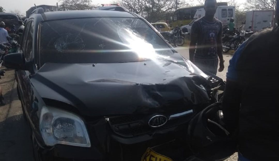 Accidente en La Cordialidad barrio Colombiatón Cartagena: Accidente de tránsito deja un muerto y dos heridos en Cartagena
