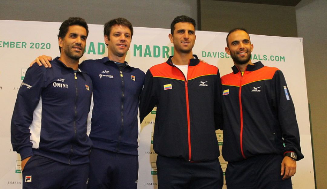 Copa Davis tenis Selección Colombia Vs Argentina: Serie entre Colombia y Argentina en Copa Davis inició con divertido duelo