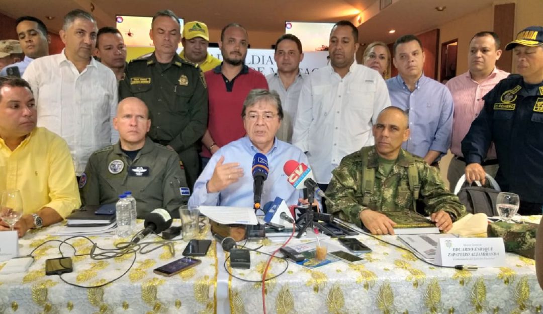 "La aspersión aérea se va a retomar": MinDefensa
