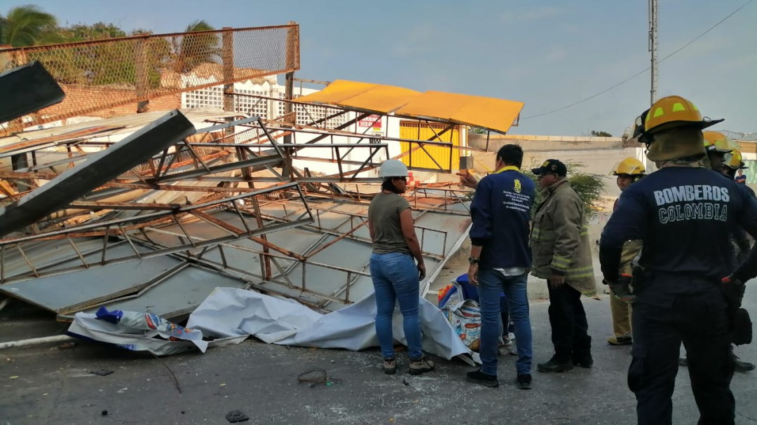 "Una tragedia anunciada": residente acerca de valla que se desplomó