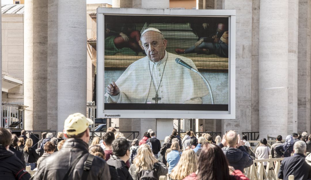 Coronavirus papa Francisco: El papa expresa su "cercanía" con enfermos de Coronavirus