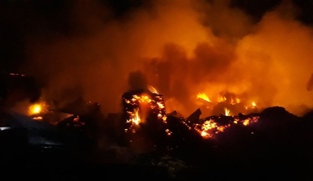 Incendio en trapiche de Riosucio, Caldas
