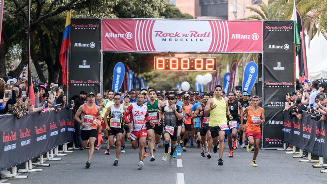 Aplazada media maratón Rock'n' Roll, por mala calidad del aire en Medellín