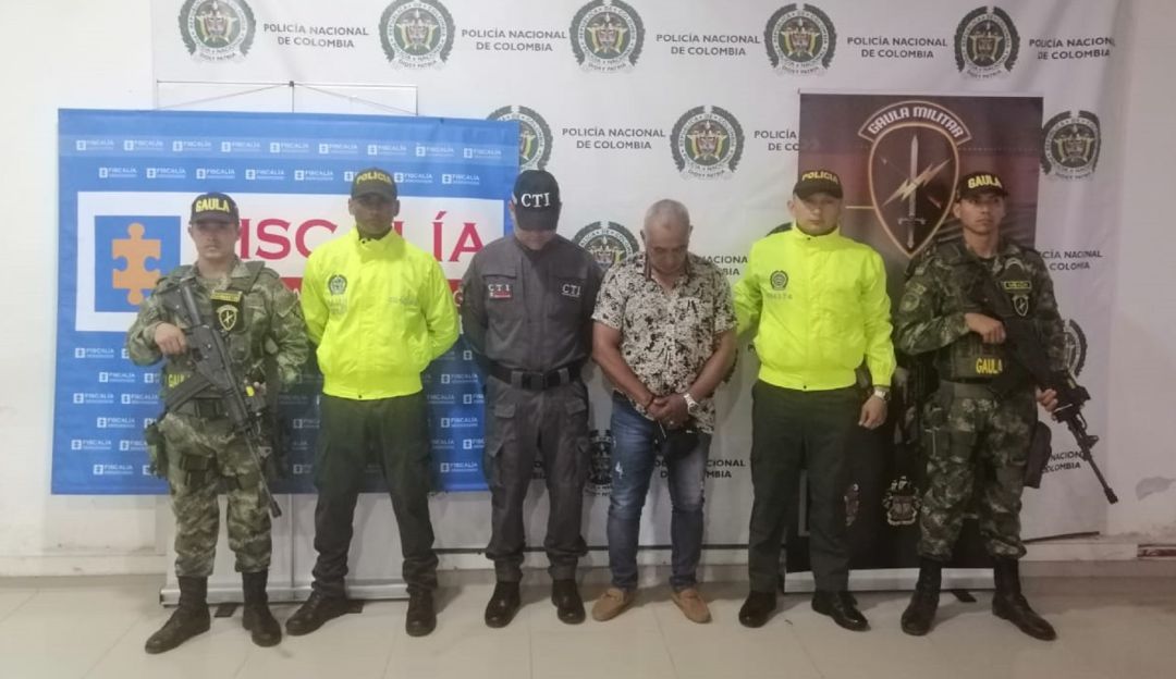 Captura de alias 'Burro Mueco': A prisión alias 'Burro Mueco' señalado de pertenecer al Clan del Golfo
