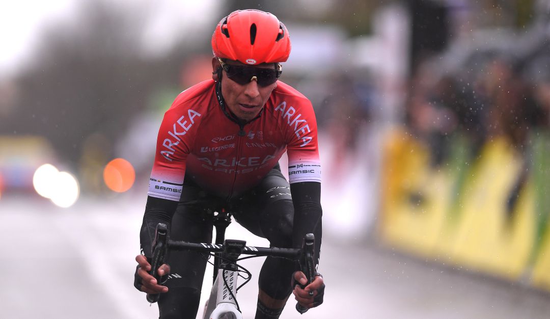 Resultado: Etapa 2 de la París-Niza 2020: Nairo se cayó, pero salvó la segunda etapa en la París-Niza