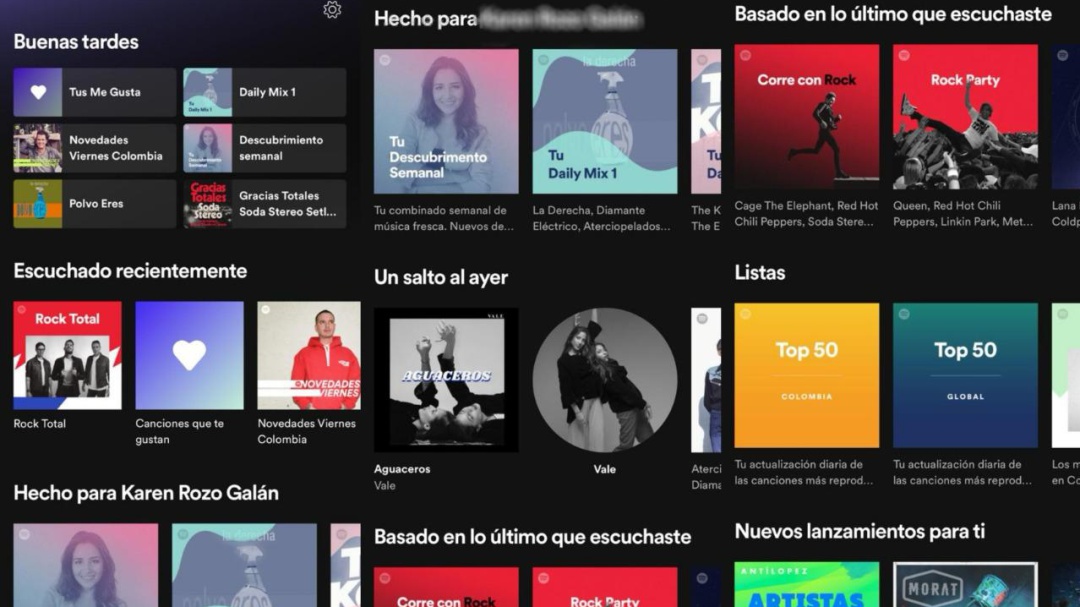 Spotify rediseña su home, ahora es personalizado