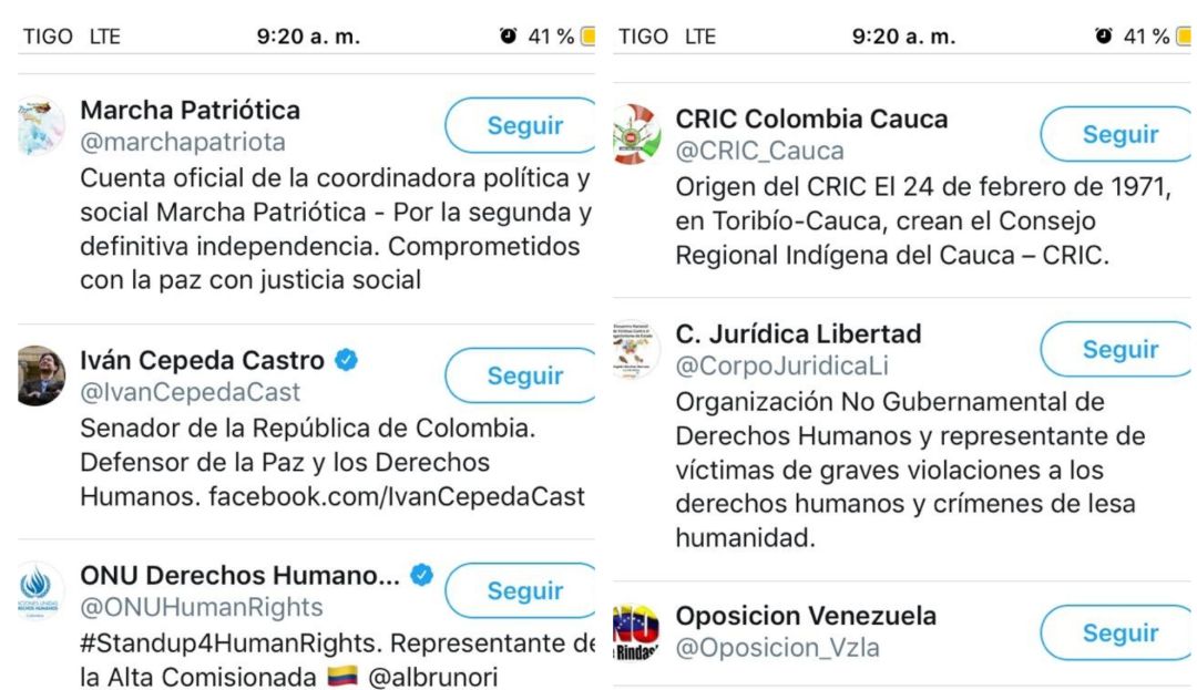 Lista oposición: Ejército crea lista en Twitter sobre periodistas opositores