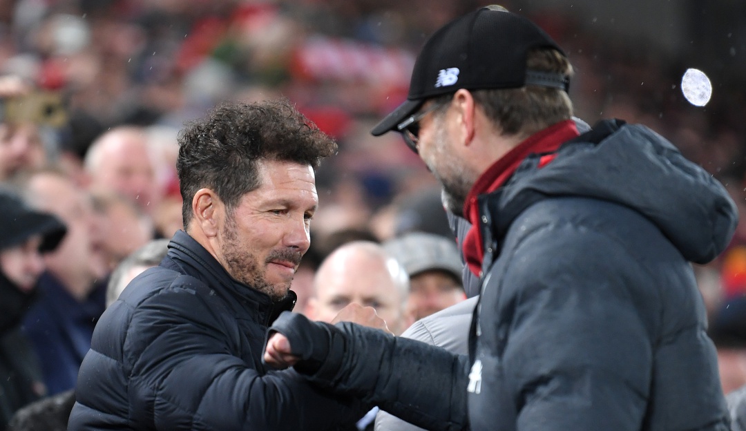 Saludo Klopp Simeone Coronavirus: El divertido saludo entre Klopp y Simeone por el Coronavirus